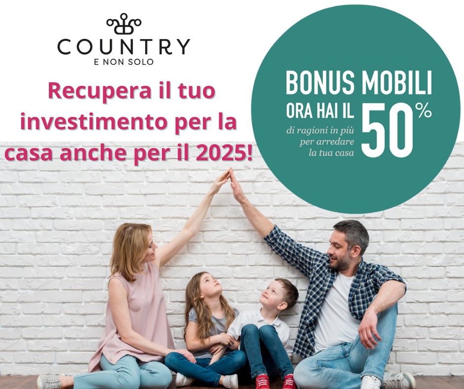 Bonus mobili 2025